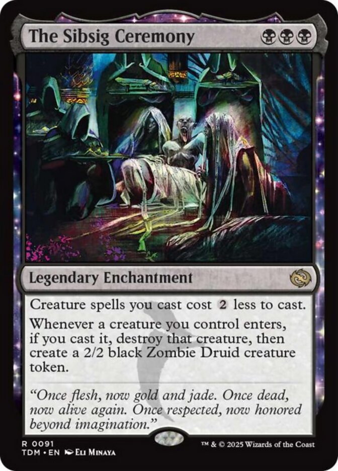[Foil] TDM 091 The Sibsig Ceremony R