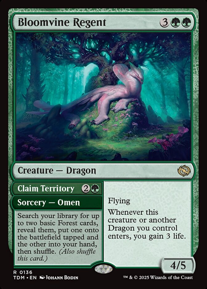 [Foil] TDM 136 Bloomvine Regent R