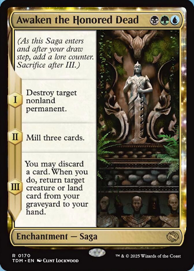 [Foil] TDM 170 Awaken the Honored Dead R