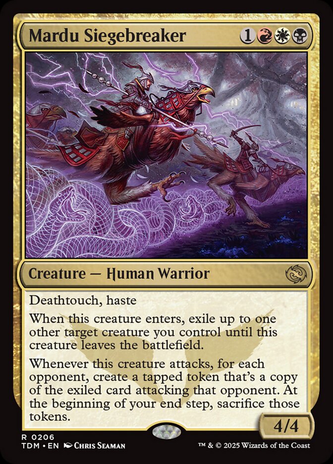 [Foil] TDM 206 Mardu Siegebreaker R