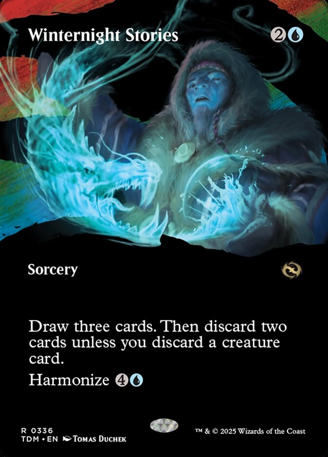 [Foil] TDM 336 Winternight Stories (0336 - Borderless) R