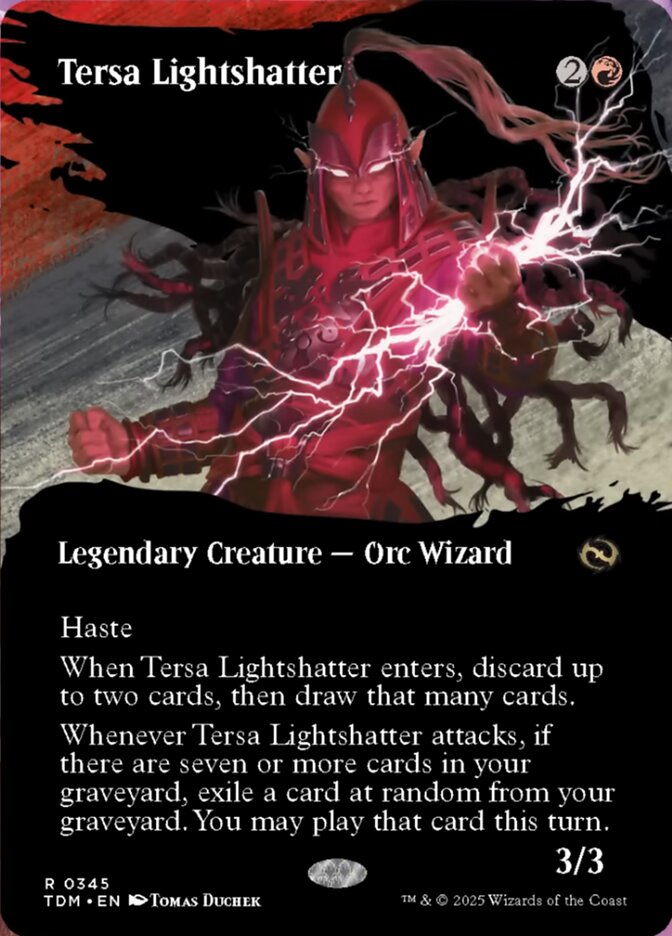 [Foil] TDM 345 Tersa Lightshatter (0345 - Borderless) R