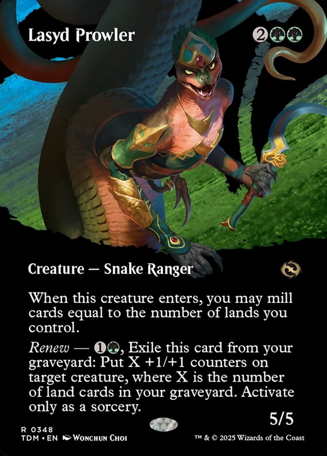 [Foil] TDM 348 Lasyd Prowler (0348 - Borderless) R