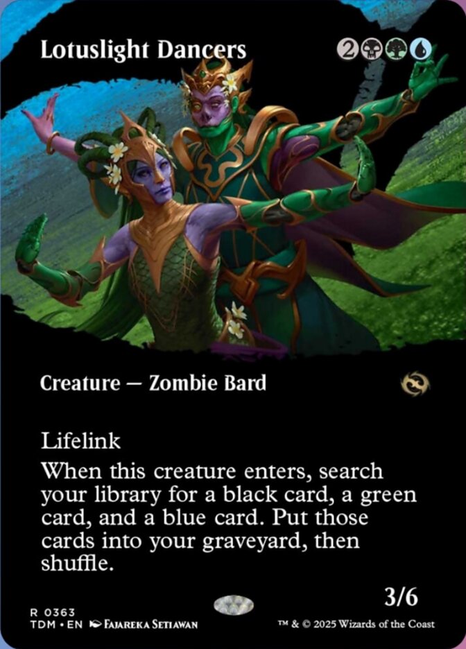 [Foil] TDM 363 Lotuslight Dancers (0363 - Borderless) R