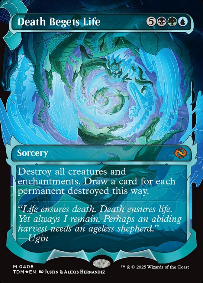 [Foil] TDM 406 Death Begets Life (0406 - Ghostfire Showcase) M