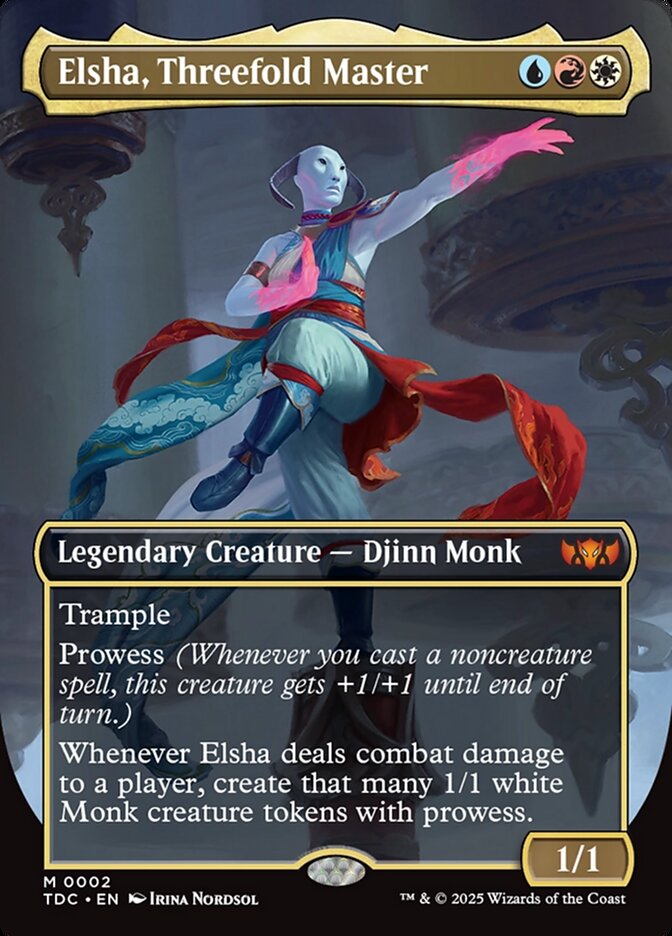 TDC 002 Elsha, Threefold Master (0002 - Borderless) M