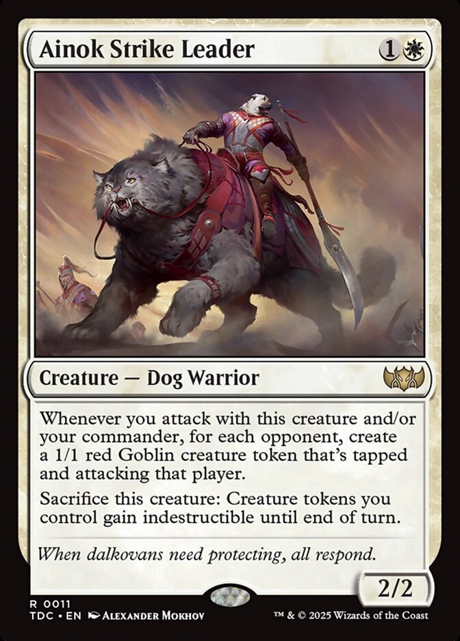 TDC 011 Ainok Strike Leader R