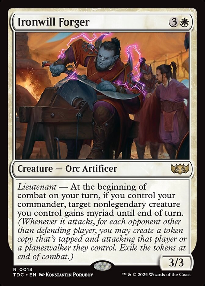 TDC 013 Ironwill Forger R
