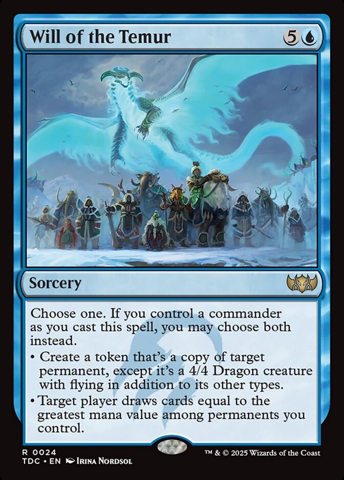 TDC 024 Will of the Temur R