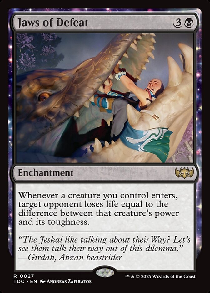 TDC 027 Jaws of Defeat R