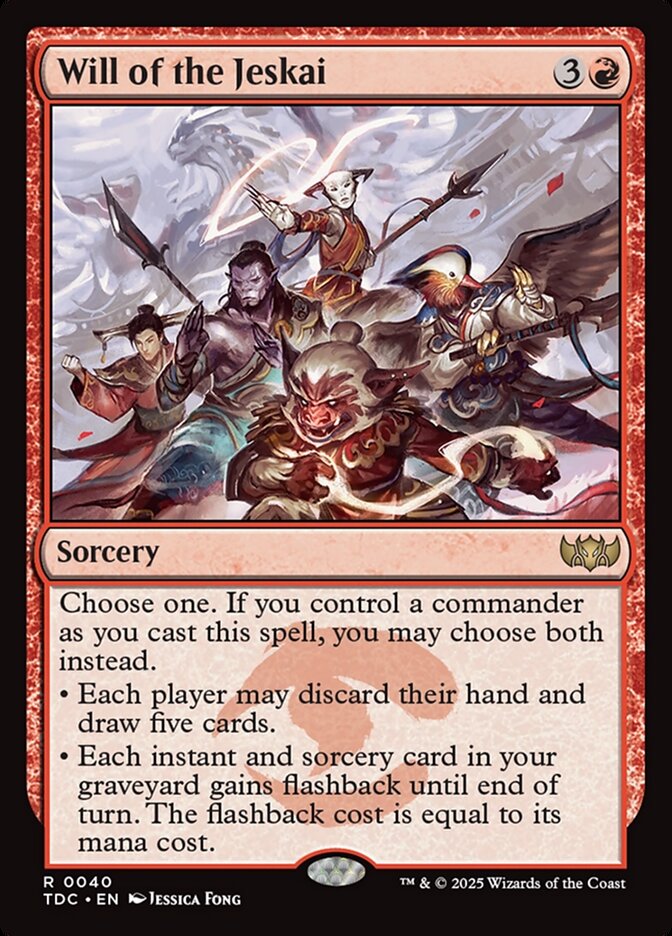 TDC 040 Will of the Jeskai R