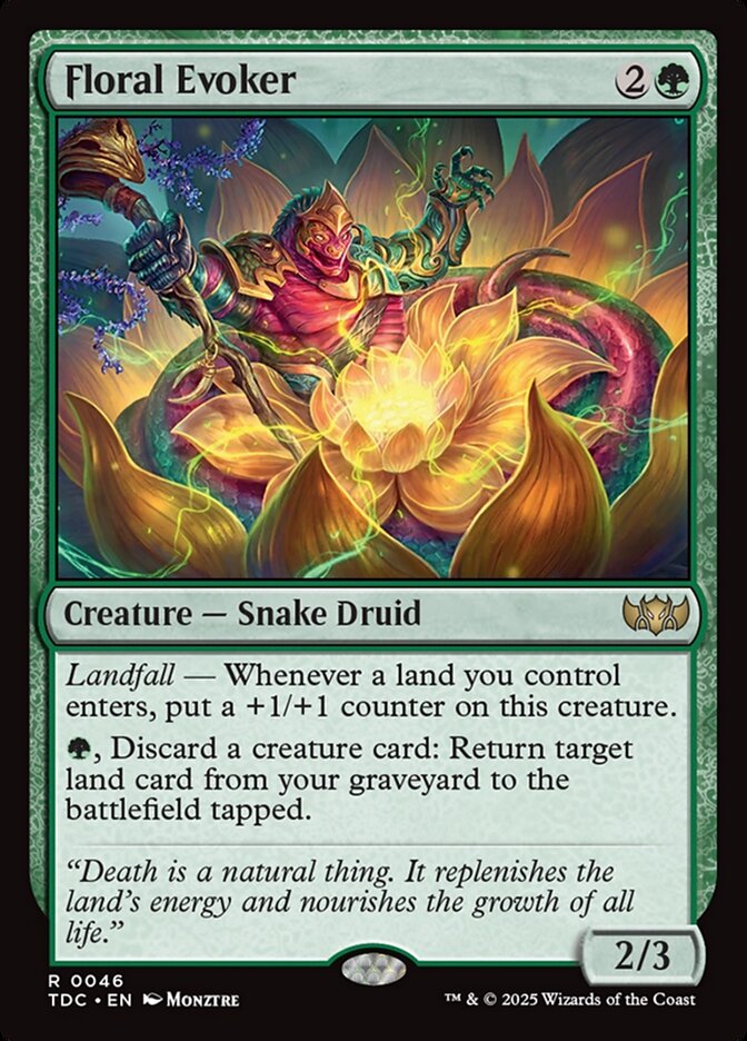 TDC 046 Floral Evoker R