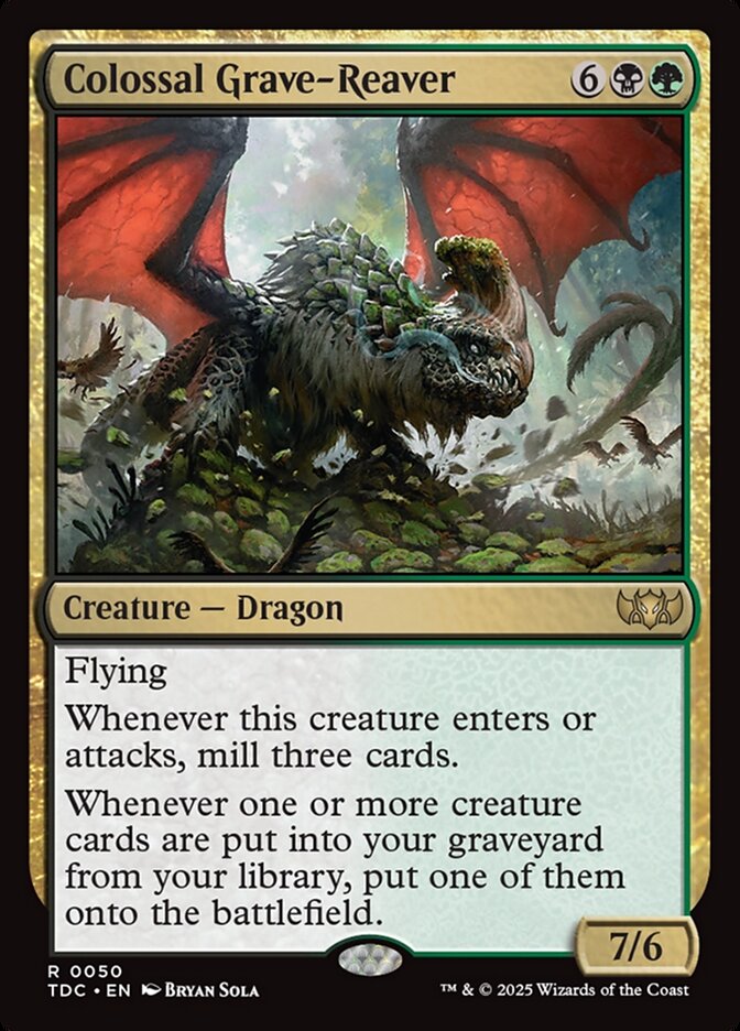 TDC 050 Colossal Grave-Reaver R
