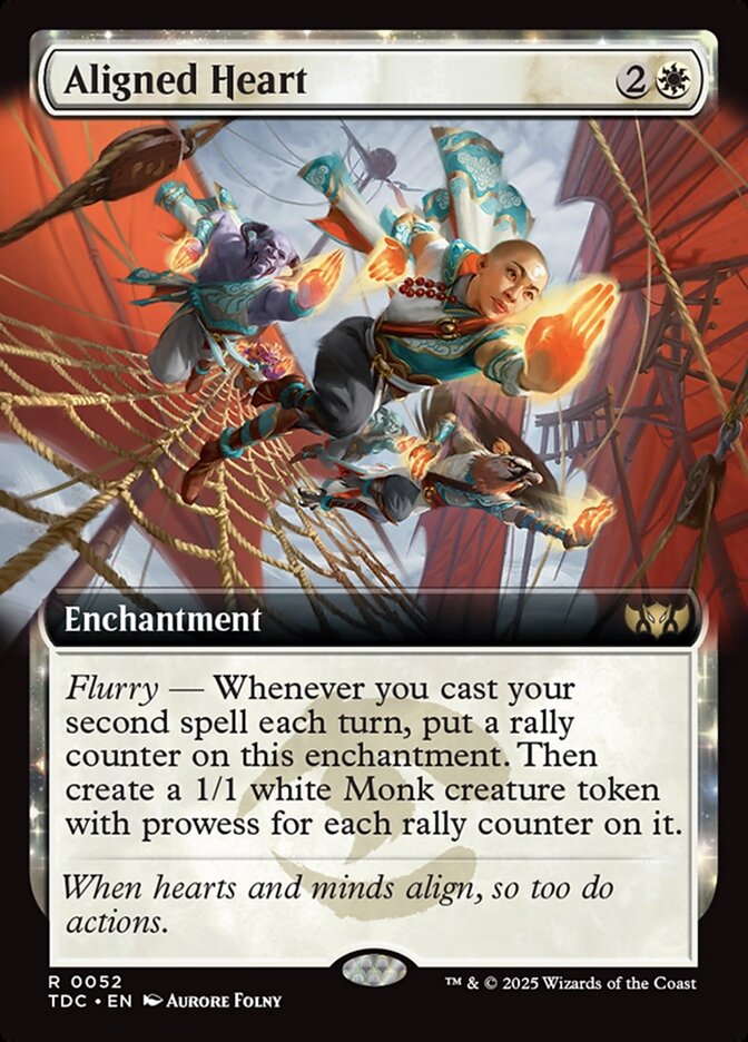 TDC 052 Aligned Heart (0052 - Extended Art) R