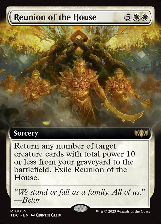 TDC 055 Reunion of the House (0055 - Extended Art) R
