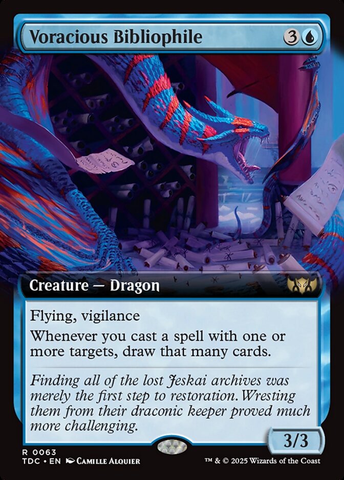 TDC 063 Voracious Bibliophile (0063 - Extended Art) R