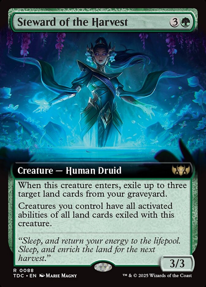 TDC 088 Steward of the Harvest (0088 - Extended Art) R