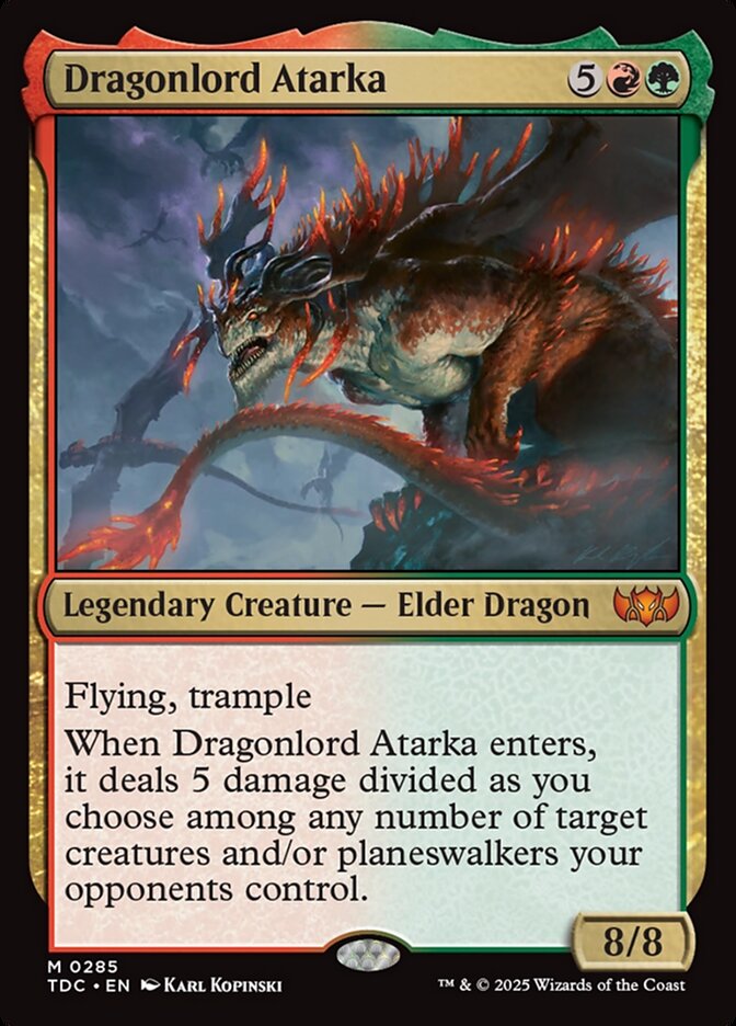 TDC 285 Dragonlord Atarka M
