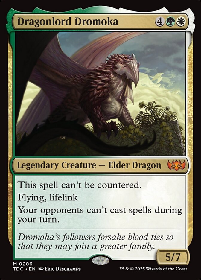 TDC 286 Dragonlord Dromoka M