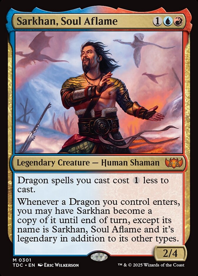TDC 301 Sarkhan, Soul Aflame M