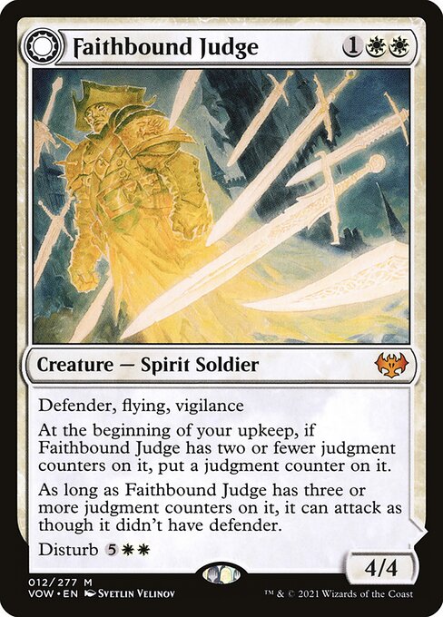 [Foil] VOW 012 Faithbound Judge M