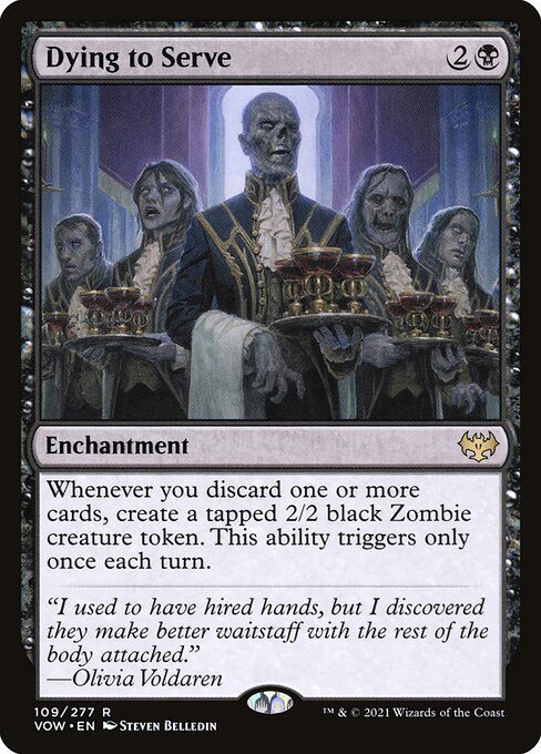 [Foil] VOW 109 Dying to Serve R