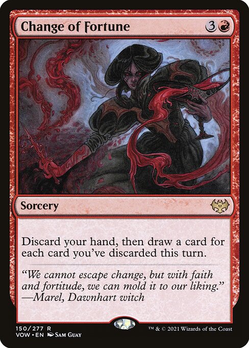 [Foil] VOW 150 Change of Fortune R