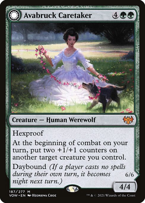 [Foil] VOW 187 Avabruck Caretaker M