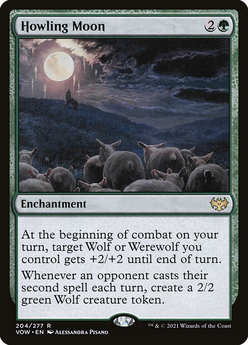 [Foil] VOW 204 Howling Moon R