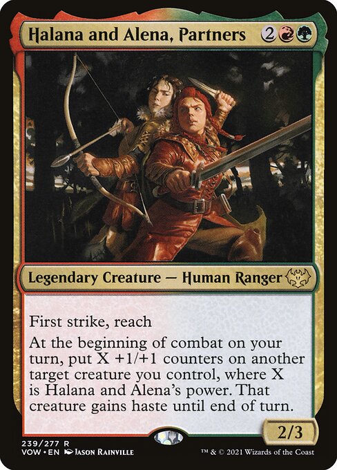 [Foil] VOW 239 Halana and Alena, Partners R