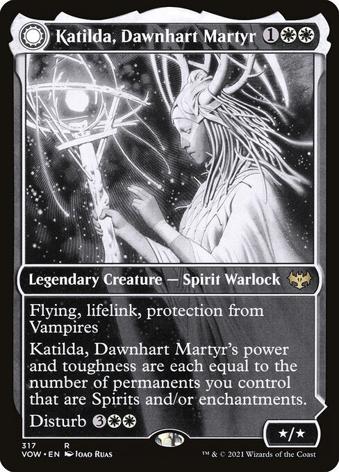 [Foil] VOW 317 Katilda, Dawnhart Martyr (Eternal Night) R