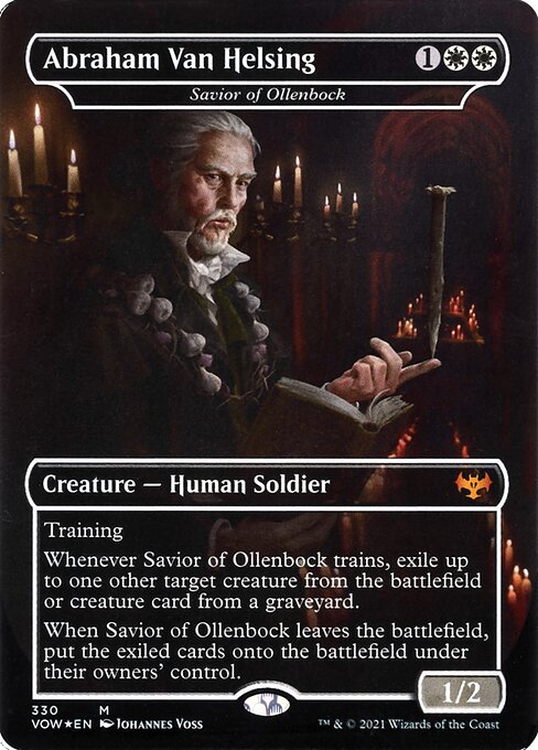 [Foil] VOW 330 Savior of Ollenbock (Abraham Van Helsing - Dracula Series) M