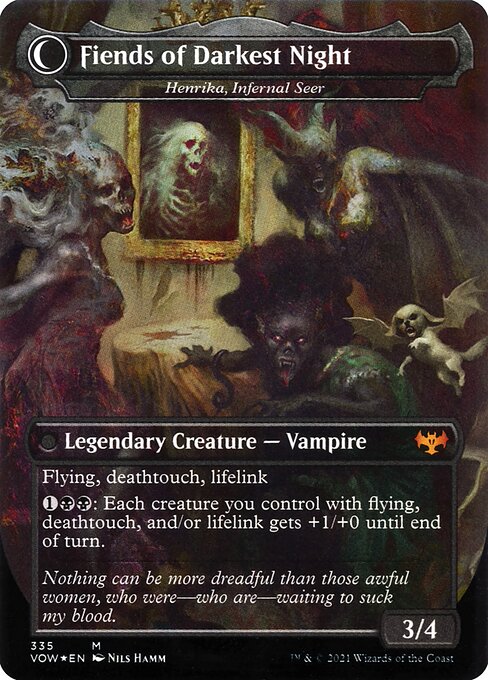 VOW 335 Henrika Domnathi (The Three Weird Sisters - Dracula Series) M