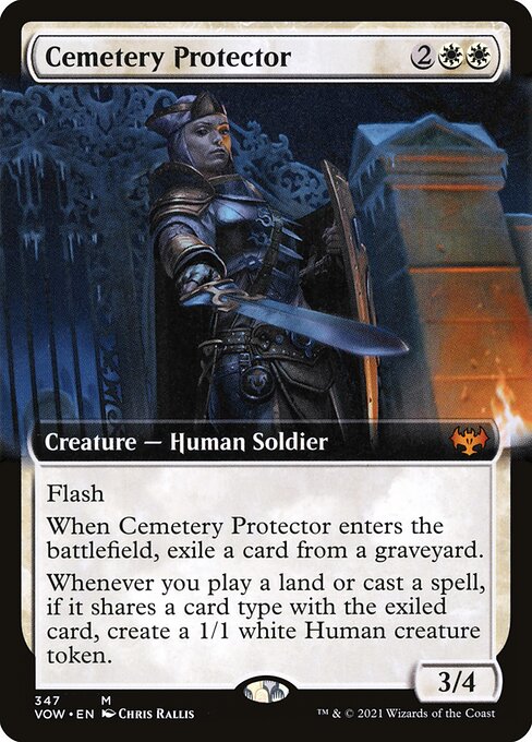 VOW 347 Cemetery Protector (Extended Art) M