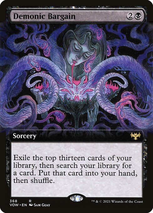 VOW 368 Demonic Bargain (Extended Art) R