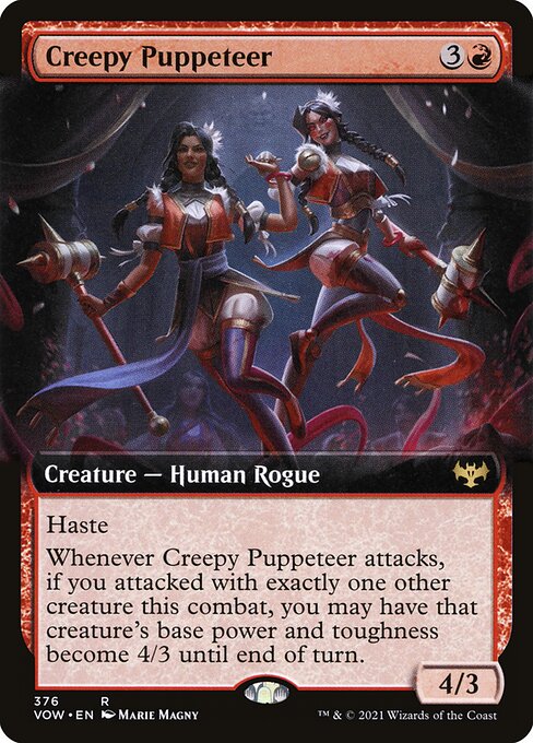 VOW 376 Creepy Puppeteer (Extended Art) R