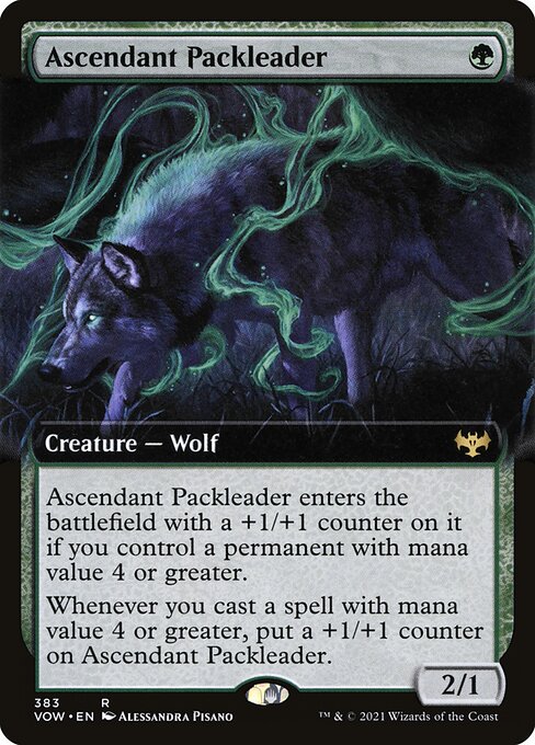VOW 383 Ascendant Packleader (Extended Art) R