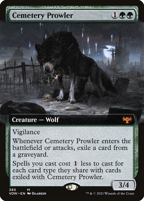 VOW 385 Cemetery Prowler (Extended Art) M