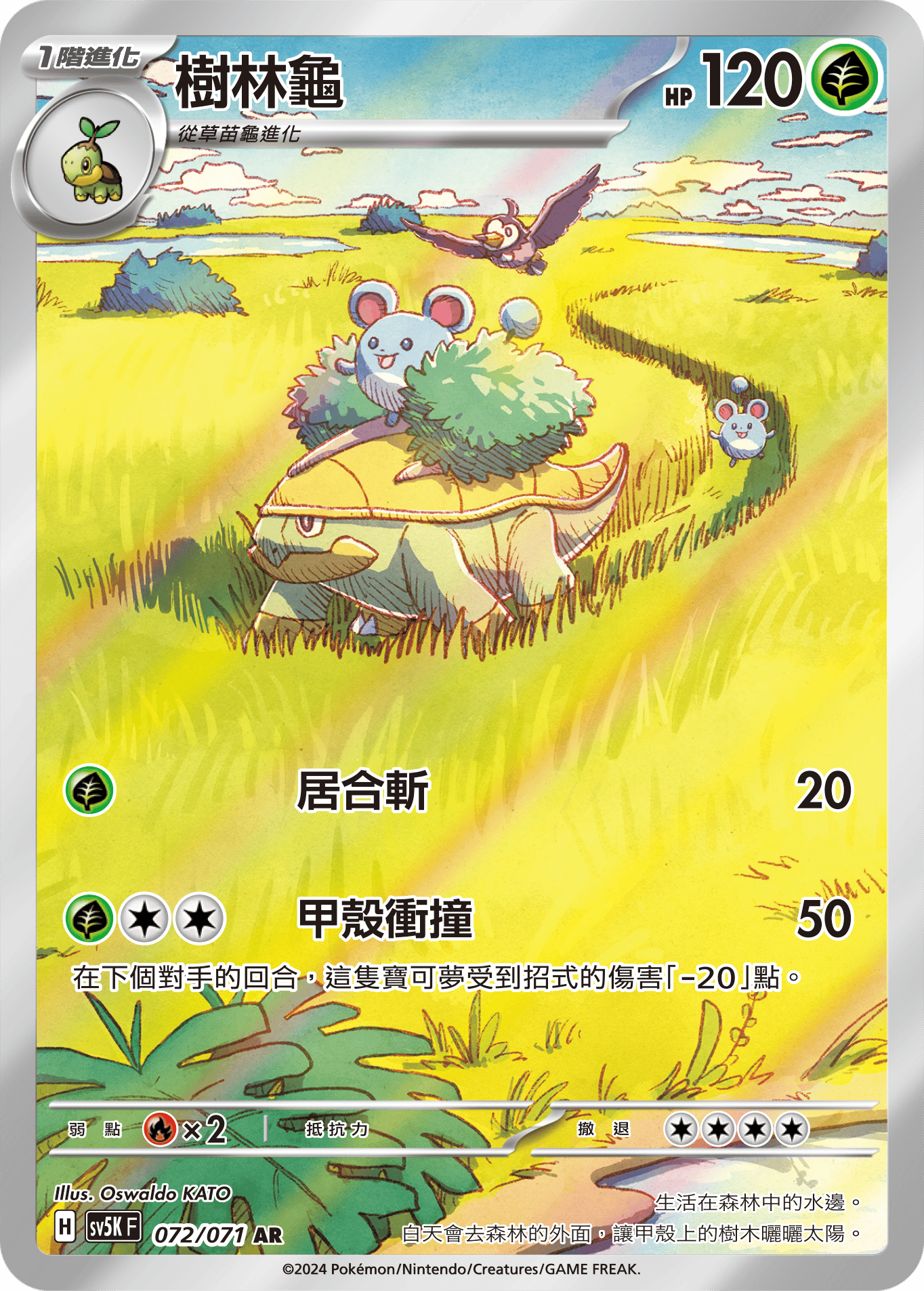SV5KF 072/071 樹林龜 AR