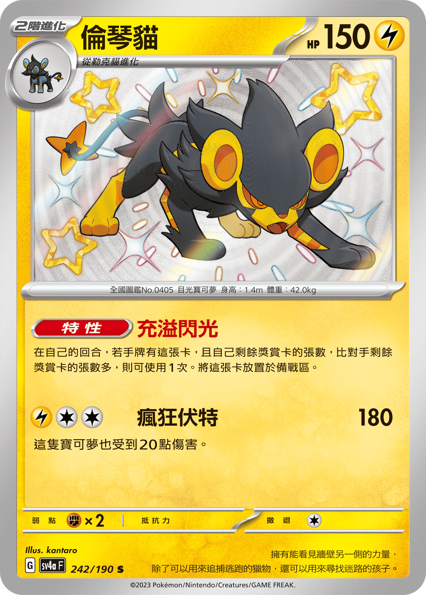 SV4aF 242/190 倫琴貓 S