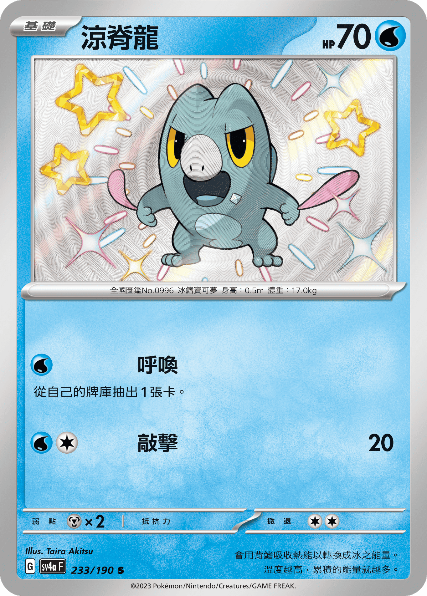 SV4aF 233/190 涼脊龍 S