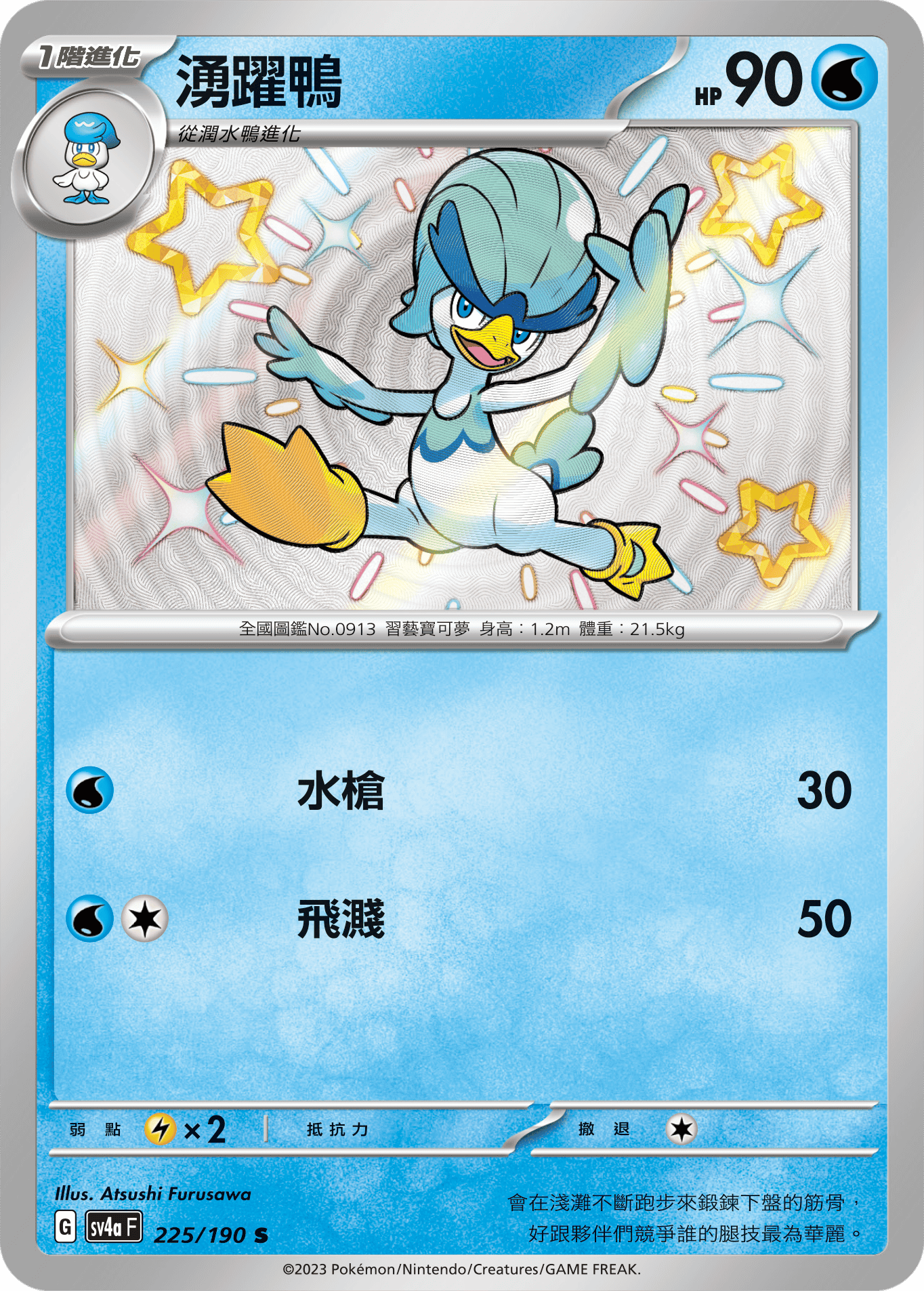 SV4aF 225/190 湧躍鴨 S