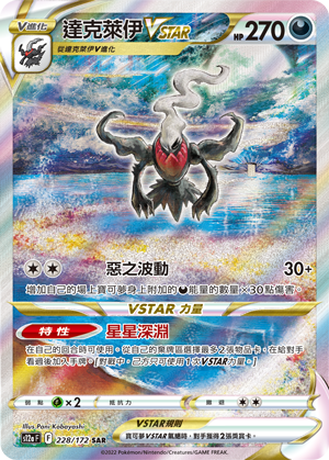 S12aF 228/172 達克萊伊VSTAR SAR