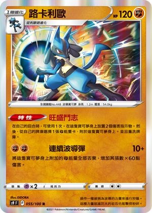 S9F 055/100 路卡利歐 R