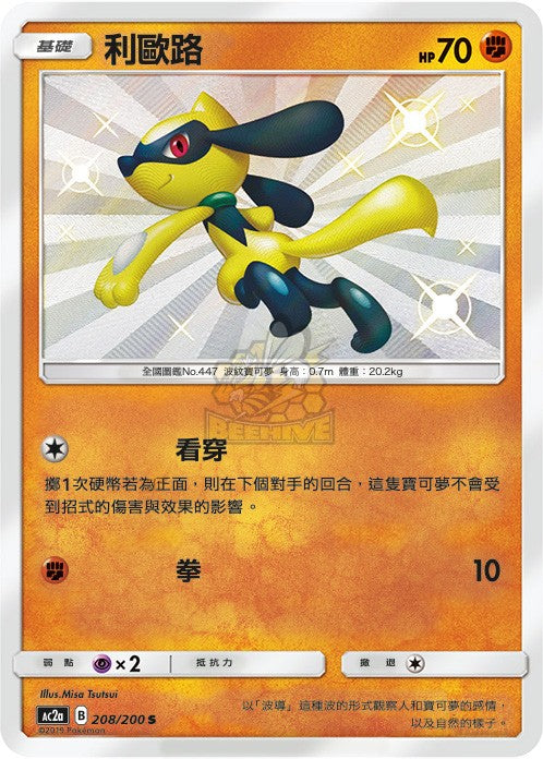 AC2a 208/200 利歐路 S