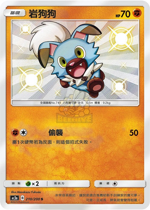 AC2a 210/200 岩狗狗 S