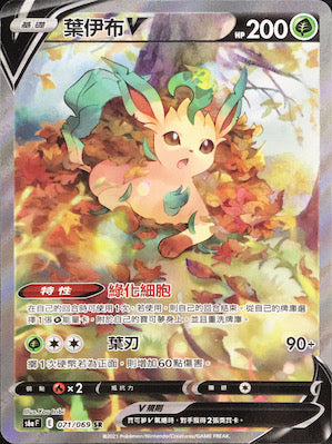 S6aF 071/069 葉伊布V SR