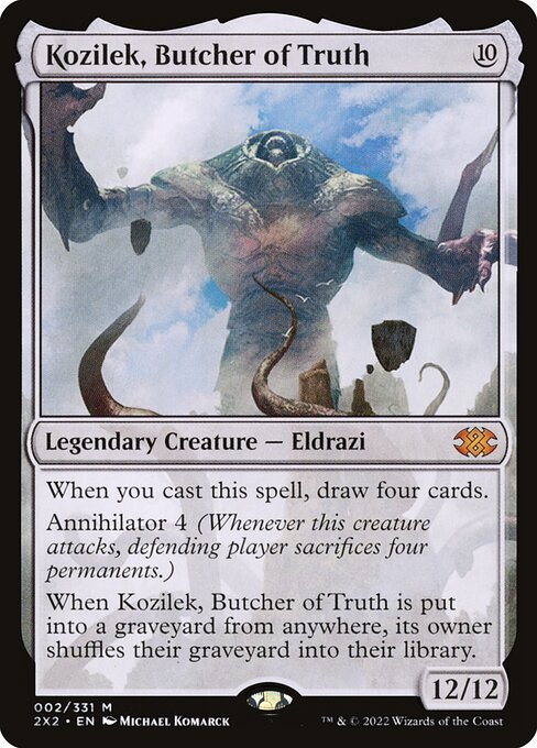 [Foil] 2X2 002 Kozilek, Butcher of Truth M