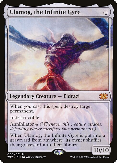 [Foil] 2X2 003 Ulamog, the Infinite Gyre M