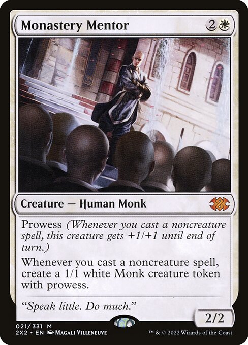 [Foil] 2X2 021 Monastery Mentor M